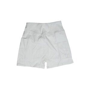 Malbon Side Pocket Biker Shorts in White